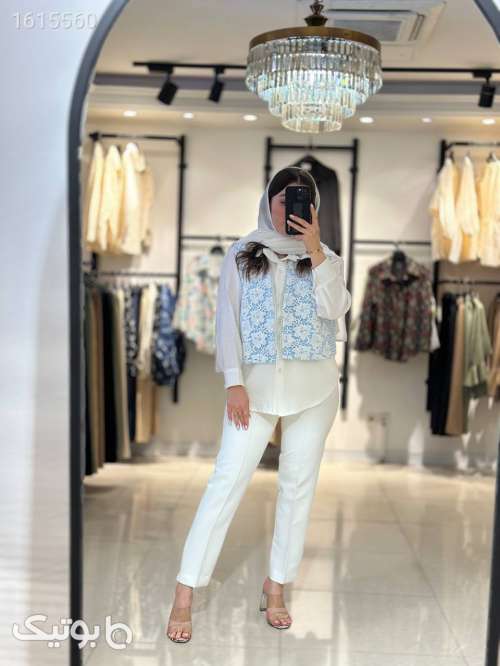 ست خفن جلیقه‌وشومیز سبز 04 2025