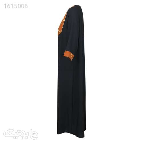 مانتو زنانه مدل سنتی کد 0022 مشکی 04 2025