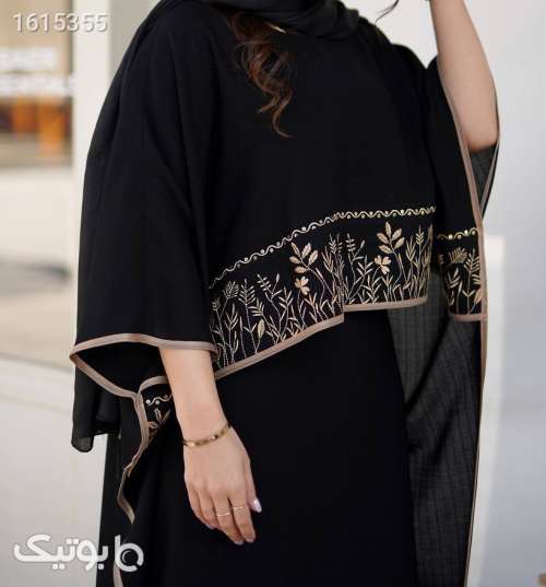 ست شنل ودامن شیک وزیبا مشکی 04 2025
