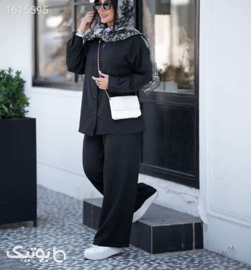 شومیز شلوار خنک و سبک  آبی 04 2025