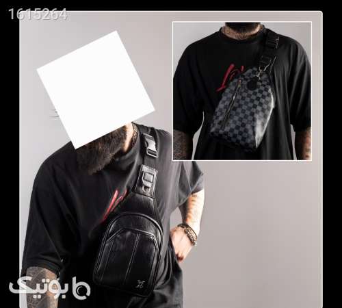 کیف بگ بادی با روکش ضد آب مشکی 04 2025