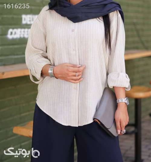 شومیزشیک وخنک دخترونه کرم 04 2025