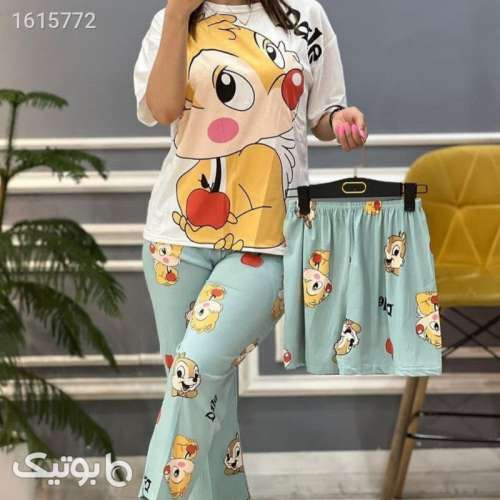 ست سه تیکه خفن راحتی  سفید 04 2025