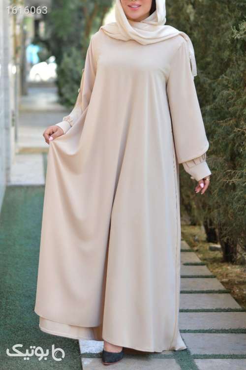 مانتو عبایی  سبز 04 2025