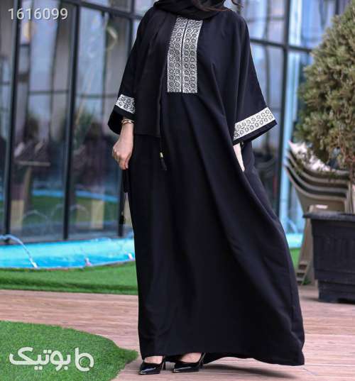 مانتومجلسی شیک ولاکچری مشکی 04 2025