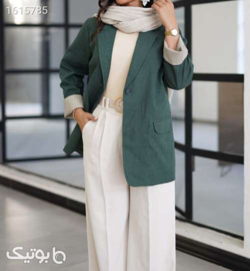 کت دخترونه شیک وخفن سبز 04 2025