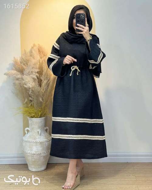 کفتان مشکی ویژه محرم مشکی 04 2025