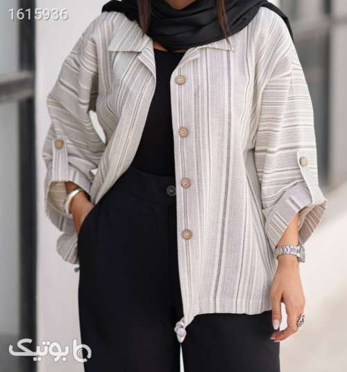 ست کت‌شلوارشیک وخفن مشکی 04 2025