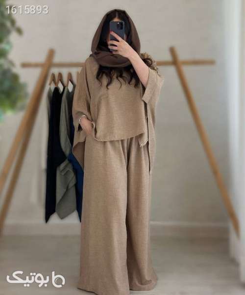 مانتوشلوارجذاب وجدیدتابستانی مشکی 04 2025