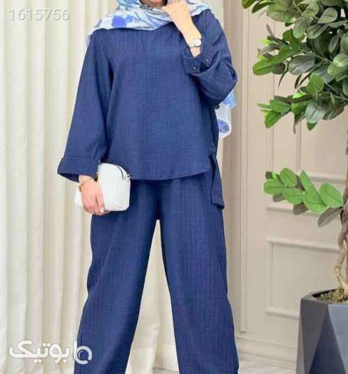 مانتوشلوارشیک وخنک سبز 04 2025