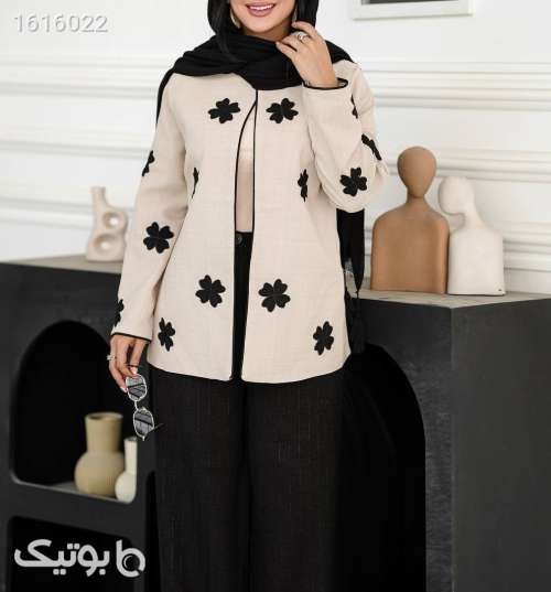 کت شلوار گلدوزی فیونا  سفید 04 2025