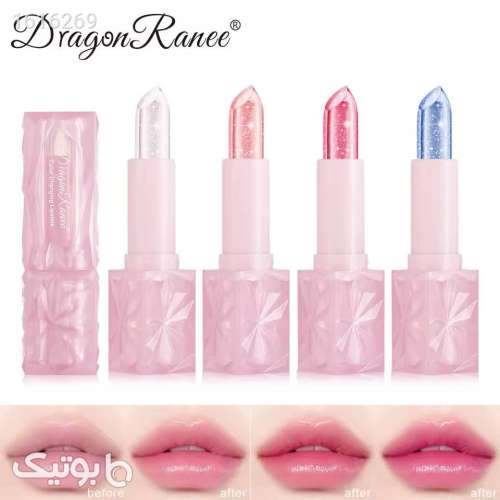 رژ لب الماسی از برند DragonRanee صورتی 04 2025