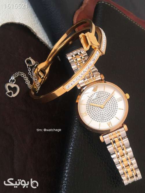 ساعت EMPORIO ARMANI زنانه / آرمانی زنانه زرد 04 2025