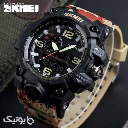 ساعت SKMEI  1155 /  ساعت اسکمی 1155 سبز 04 2025