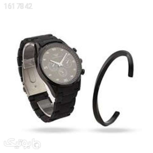 ست ساعت و دستبند Armani_Bangle مدل 3669 مشکی 04 2025