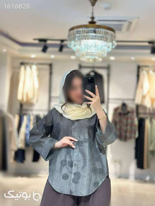 شومیز تک کیفیت عالی  آبی 04 2025