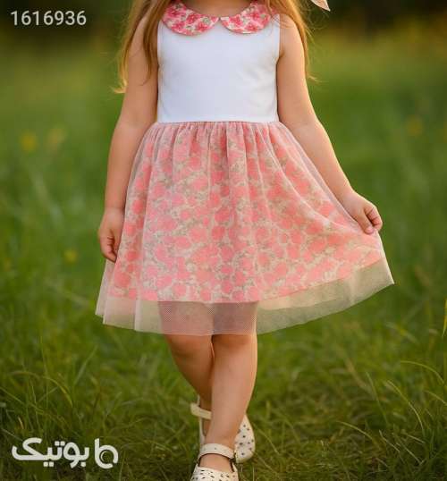 سارافن تابستانه بچگانه  صورتی 04 2025