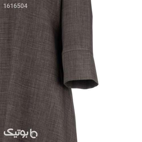 مانتو زنانه السانا مدل کانیلان کد 223802 رنگ طوسی طوسی 04 2025