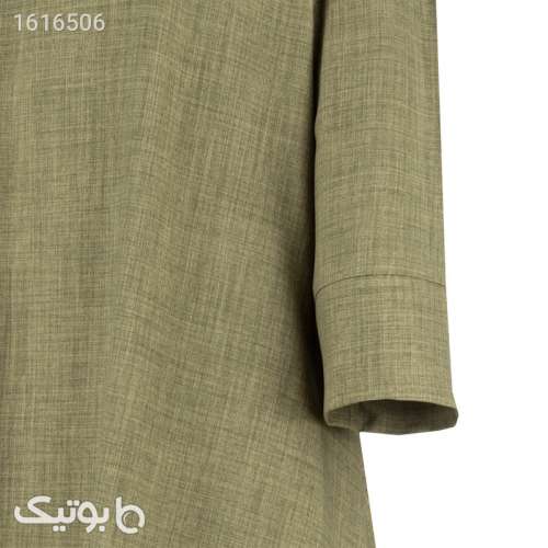 مانتو زنانه السانا مدل کانیلان کد 223810 رنگ سبز تیره سبز 04 2025