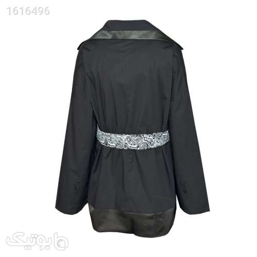 مانتو زنانه مدل 8023 رنگ مشکی مشکی 04 2025