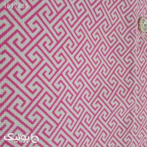 مانتو شومیزی زنانه مدل هندسی کد 57 صورتی 04 2025