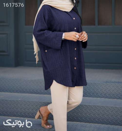مانتودکمه دارجدیدسبک وخنک سبز 04 2025