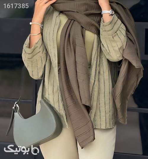 مانتوشیک وخنک دخترونه سبز 04 2025