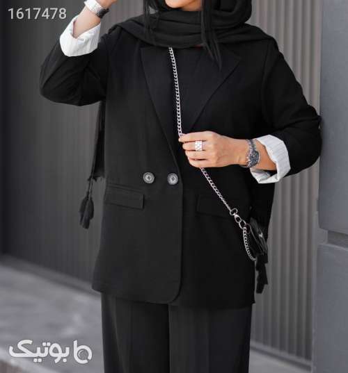 مانتومحرمی دخترونه شیک مشکی 04 2025