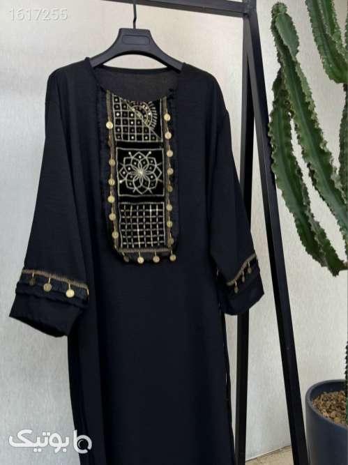 مانتو مدل دلارا مشکی 04 2025