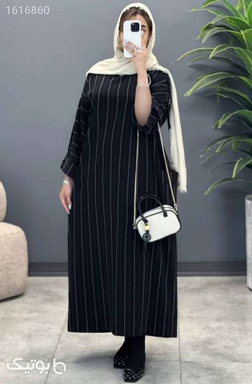 کفتان فوق العاده شیک  مشکی 04 2025