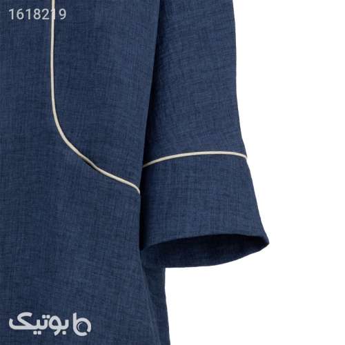 مانتو زنانه السانا مدل بردین کد 208905 سورمه ای 04 2025