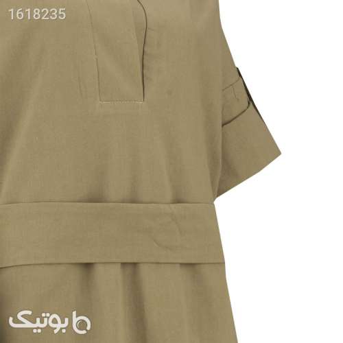 مانتو زنانه السانا مدل پارمیس کد 183378 طلایی 04 2025