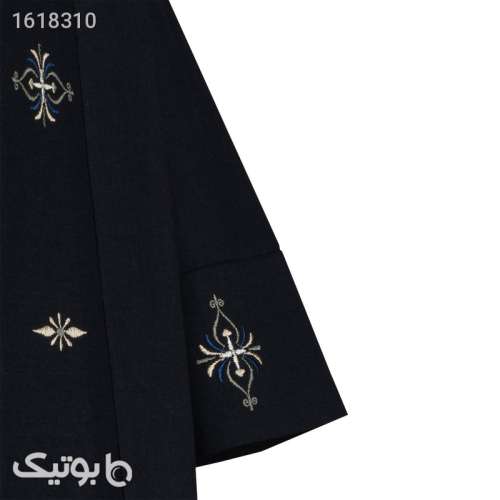 مانتو زنانه السانا کد 227104 مشکی 04 2025