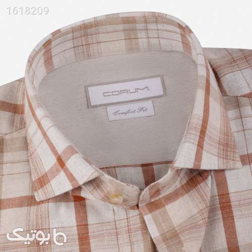 پیراهن آستین بلند مردانه کروم مدل Wool 2420120 کرم 04 2025