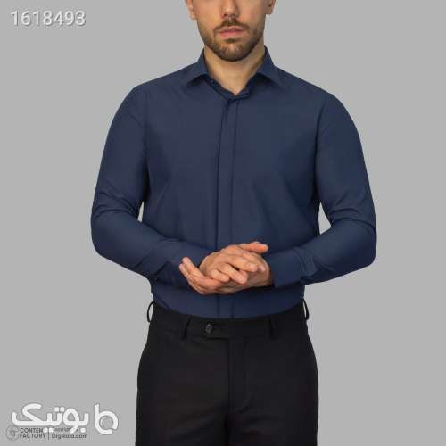 پیراهن مردانه/رنگ سرمه ای تیره سورمه ای 04 2025