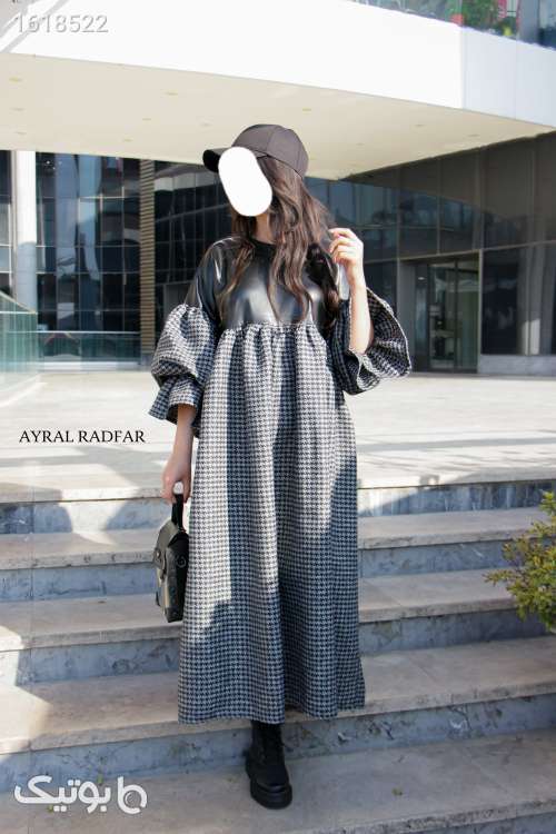 پیراهن عروسکی مشکی 04 2025