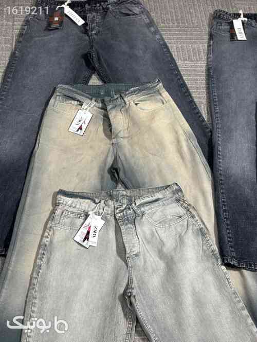 شلوار نیم بگ در سه طرح شلوار نیم بگ در سه طرح - شلوار جین مردانه