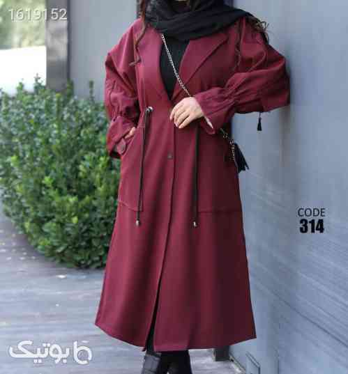 پالتو پشت بلدینگ ترک لندکد314 - پالتو زنانه