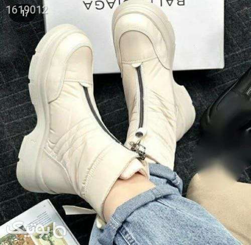 بوت کاپشنی پرفروش مشکی 04 2025