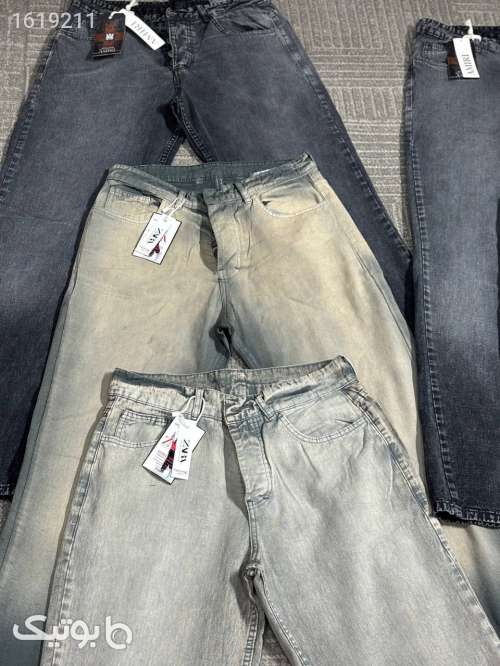 شلوار نیم بگ در سه طرح سورمه ای 04 2025