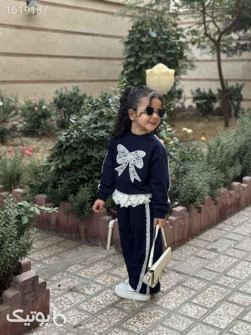 ست دخترانه  سورمه ای 04 2025