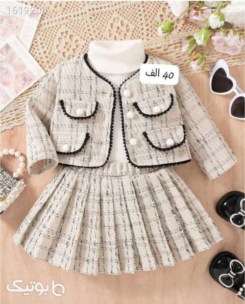ست دخترانه  مشکی 04 2025