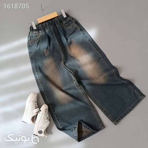 شلوار بگ دخترانه  طوسی 04 2025
