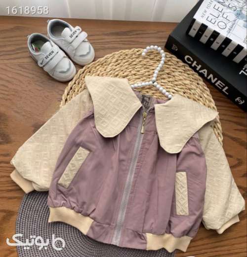 کاپشن پاییزی دخترونه  صورتی 04 2025