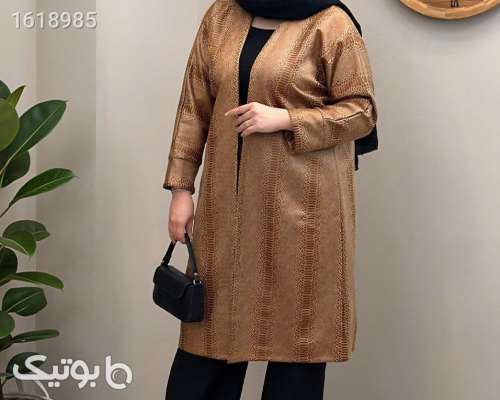 مانتو چرم فوق العاده شیک  سبز 04 2025