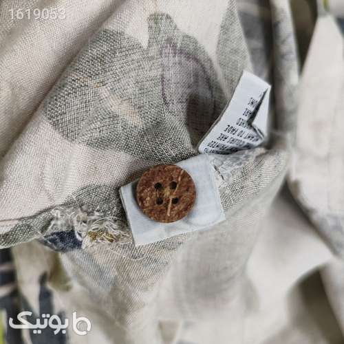 پیراهن آستین کوتاه یقه برگردان مردانه مدل هاوایی سفید 04 2025