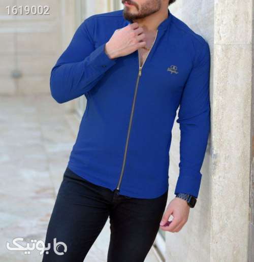 پیراهن مردانه کد 6123 آبی 04 2025