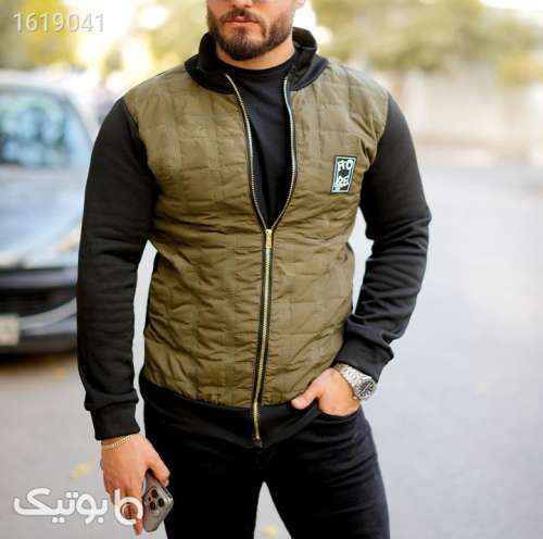 کاپشن مردانه مدل sorena  سبز 04 2025