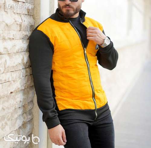 کاپشن مردانه مدل sorena  زرد 04 2025