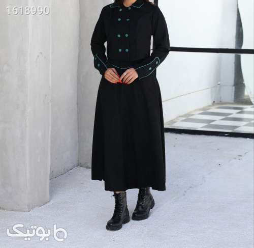 کت و دامن طرح سوزان مشکی 04 2025